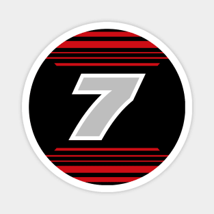 Justin Allgaier #7 2024 NASCAR Design Magnet